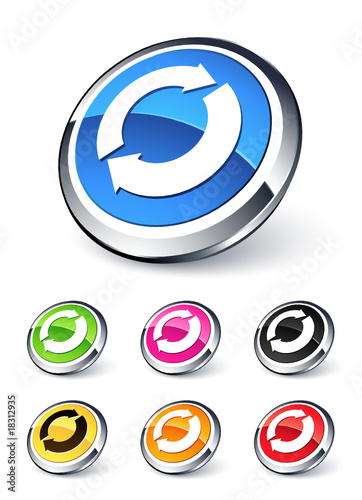 icône flèches circulaires