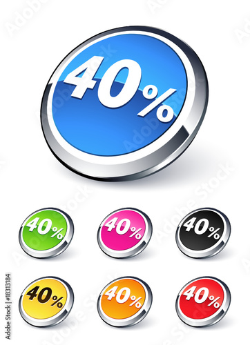 icône 40 %
