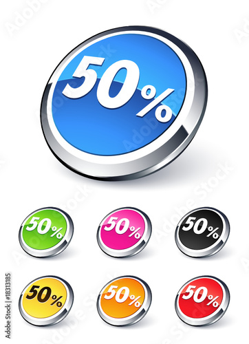 icône 50 %