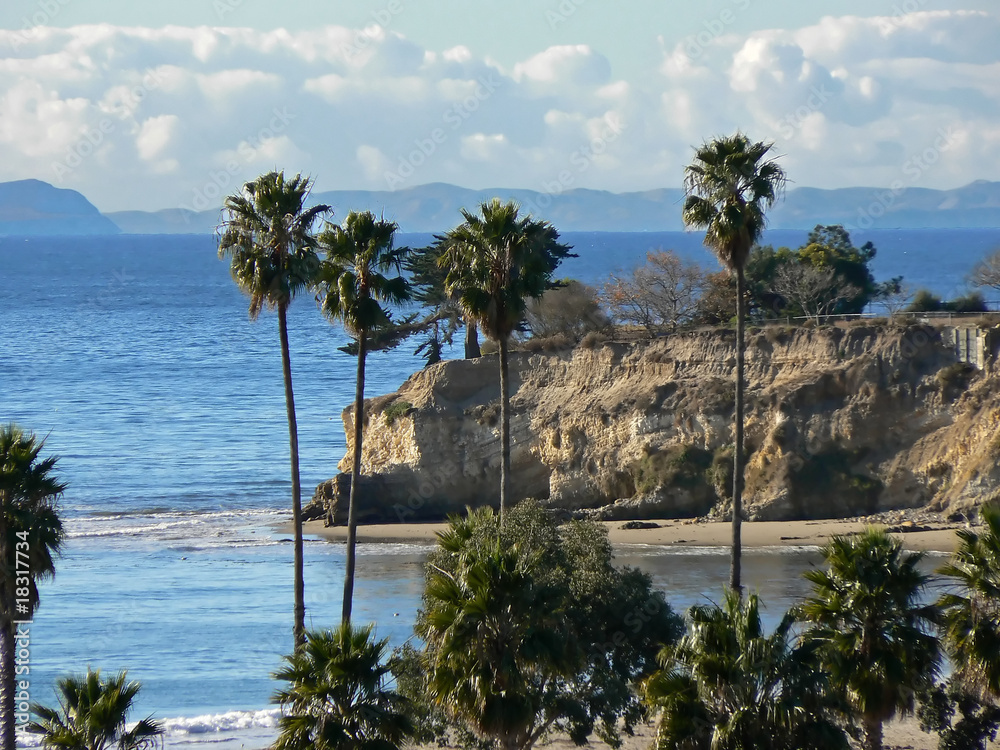 Kalifornische Küste bei Santa Barbara