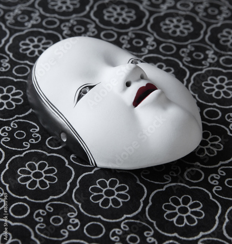 Japanese Noh theater mask