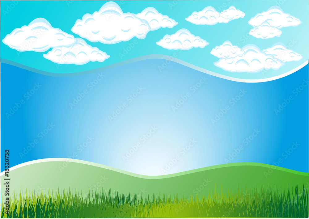 cloud grass