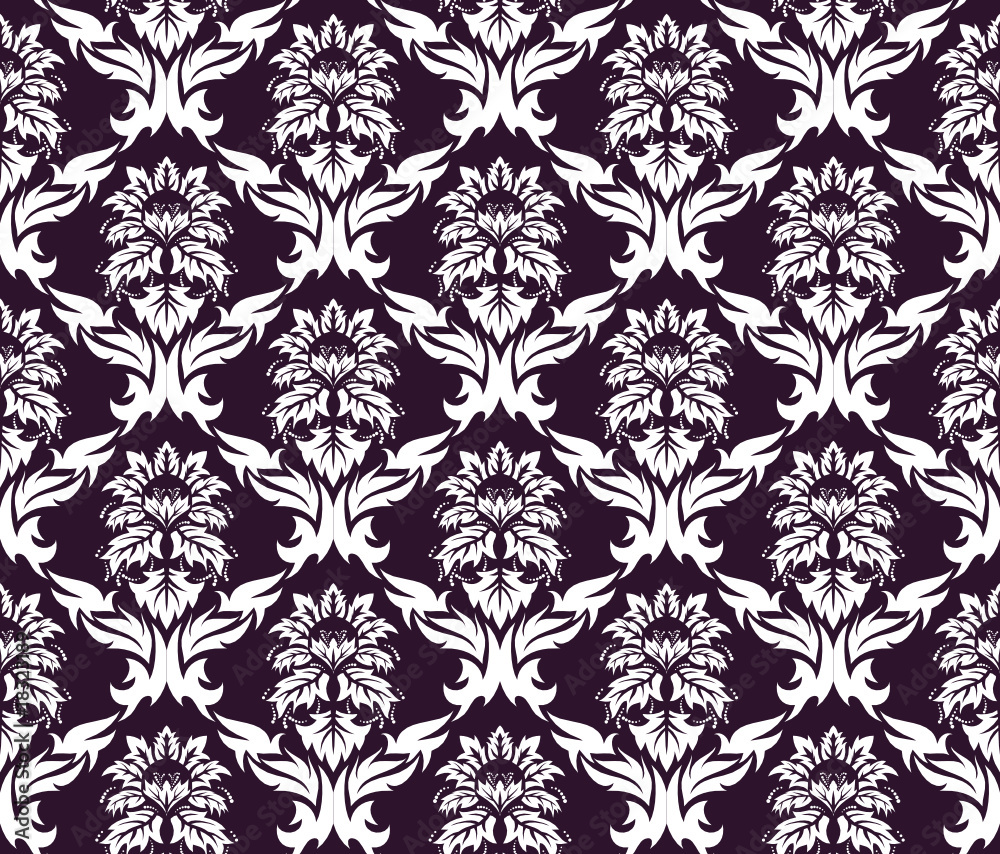 damask seamless background