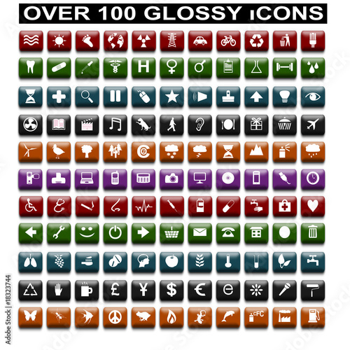 Over 100 Stylish Chunky Web Icons
