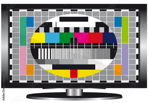 Quadro em tela televisione