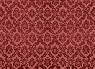 Damask wallpaper