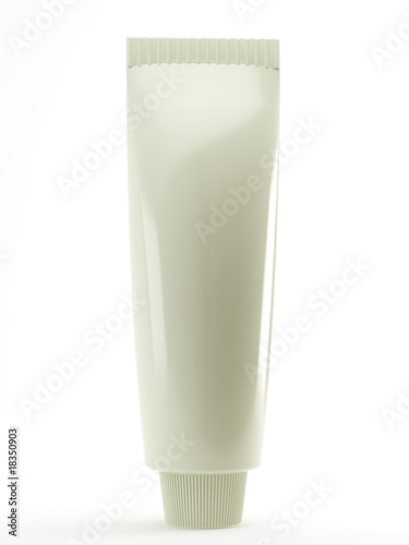 vertical plastic tube