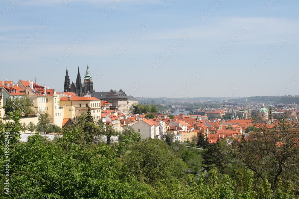 Prague Castle, springtime