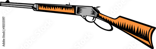 vintage winchester rifle