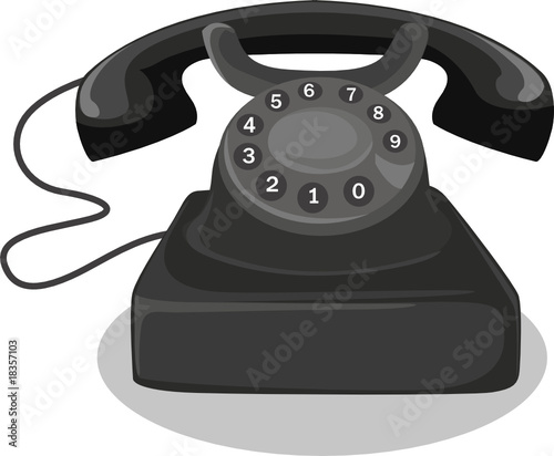 retro telephone