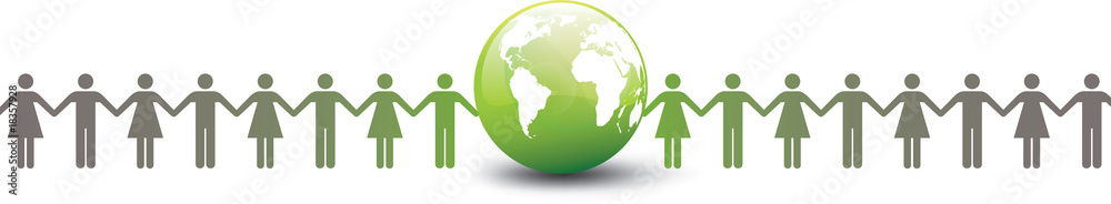 environmental global concept - vector illustration