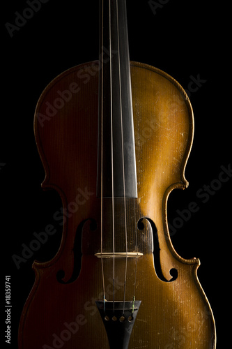 Korpus einer alten Geige