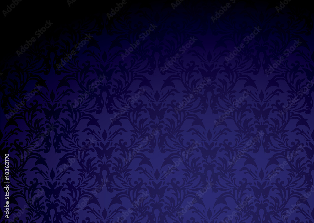 Buy 3D Wallpaper Royal vintage Gothic background in dark purple and black  Royal vintage Self Adhesive Bedroom Living Room Dormitory Decor Wall Mural  Stick And Peel Background Wall Ceiling Wardrobe Sticker Online