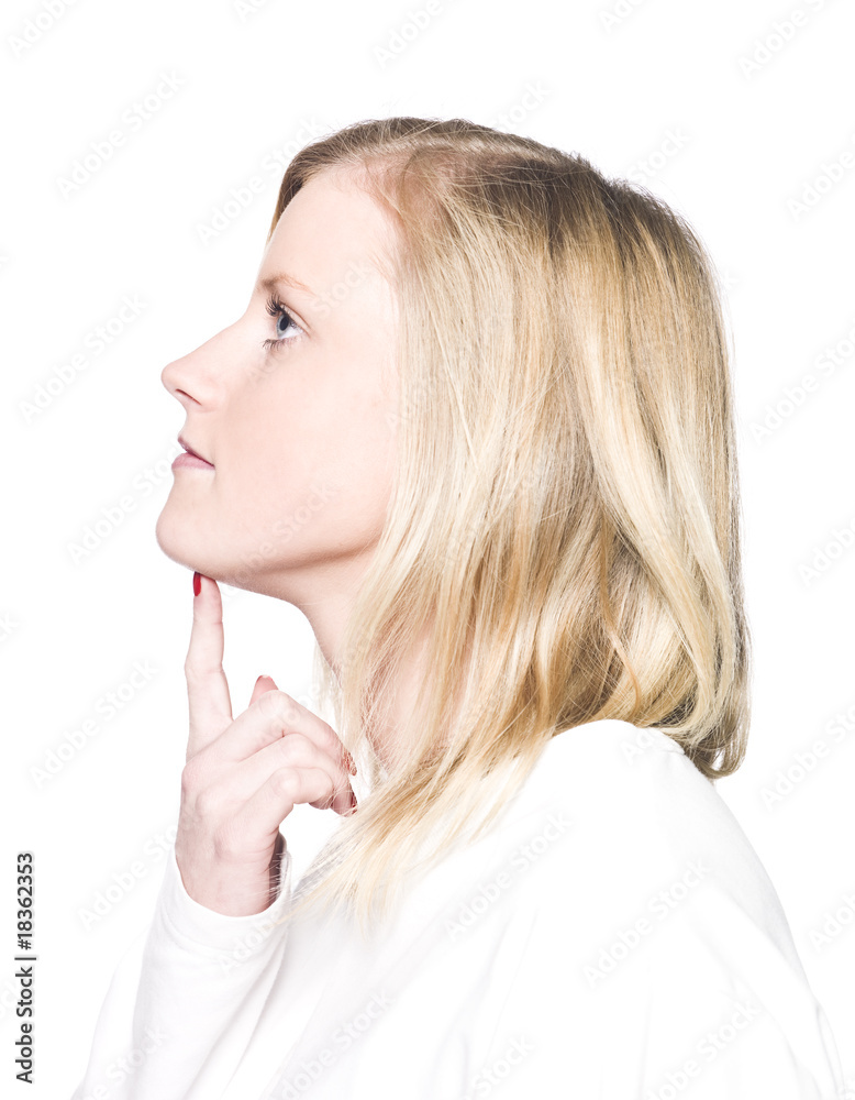 Portrait of a young woman Portrait of a young woman