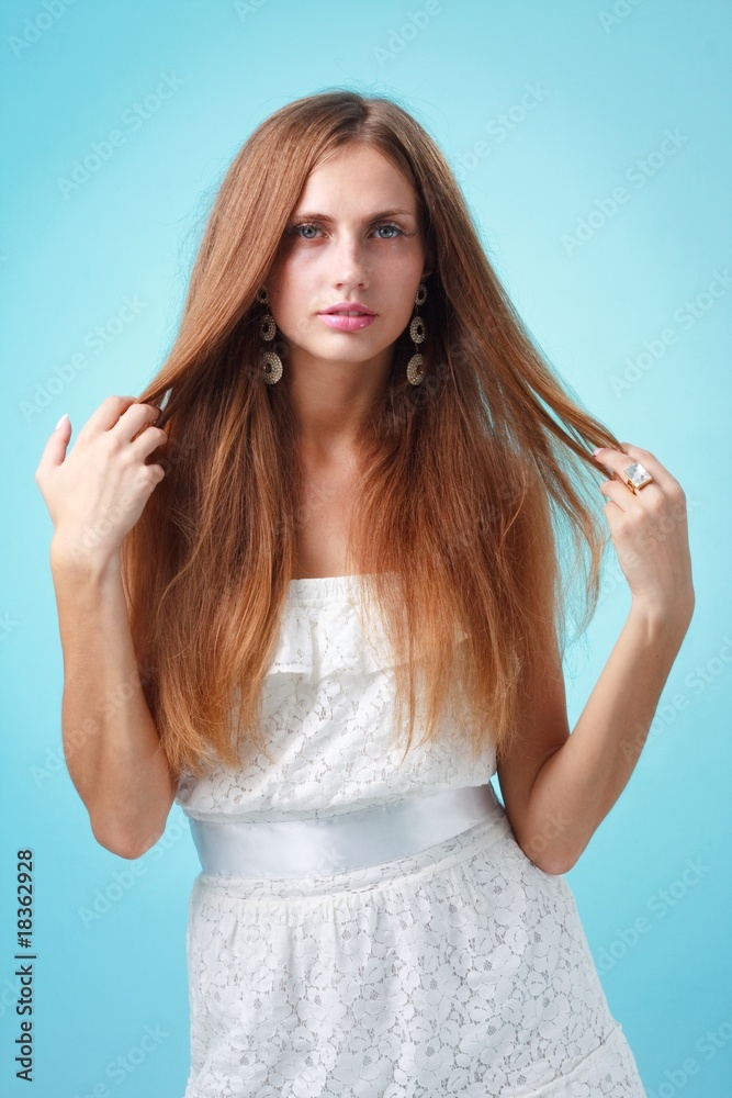 Attractive young woman Attractive young woman