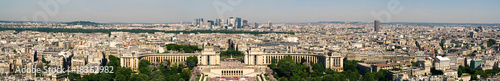 Panorama of Paris from the Eiffel Tower #18362982