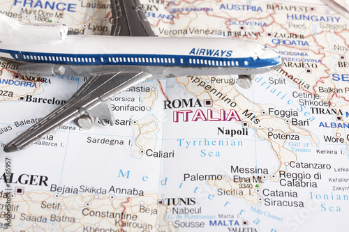 Flight to Italy photo