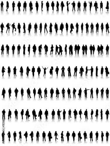 Illustration of business people