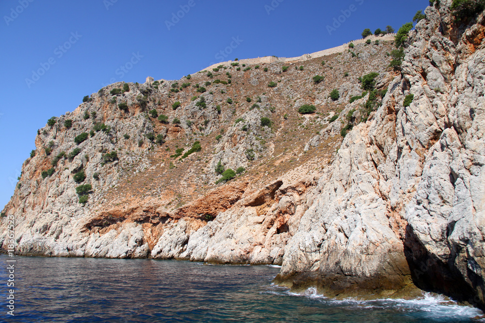 beautiful bay near Marmaris in Turkey
