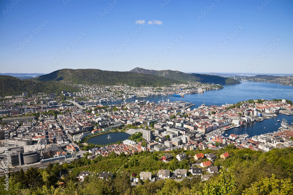 View of Bergen