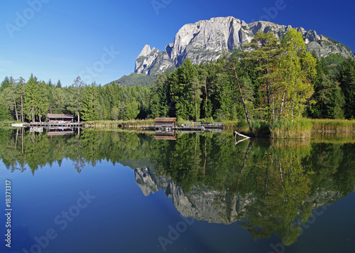 Spiegelbild der Dolomiten © Bergfee
