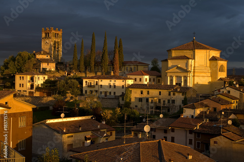 Tramonto a Castelnuovo del Garda