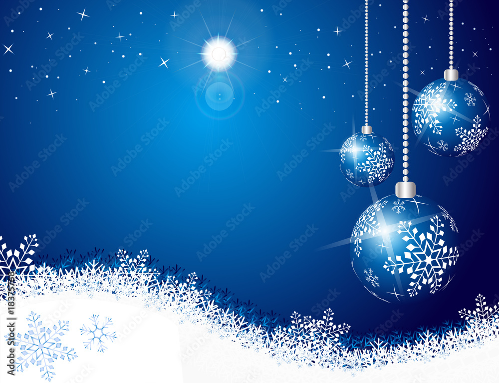 Christmas sky