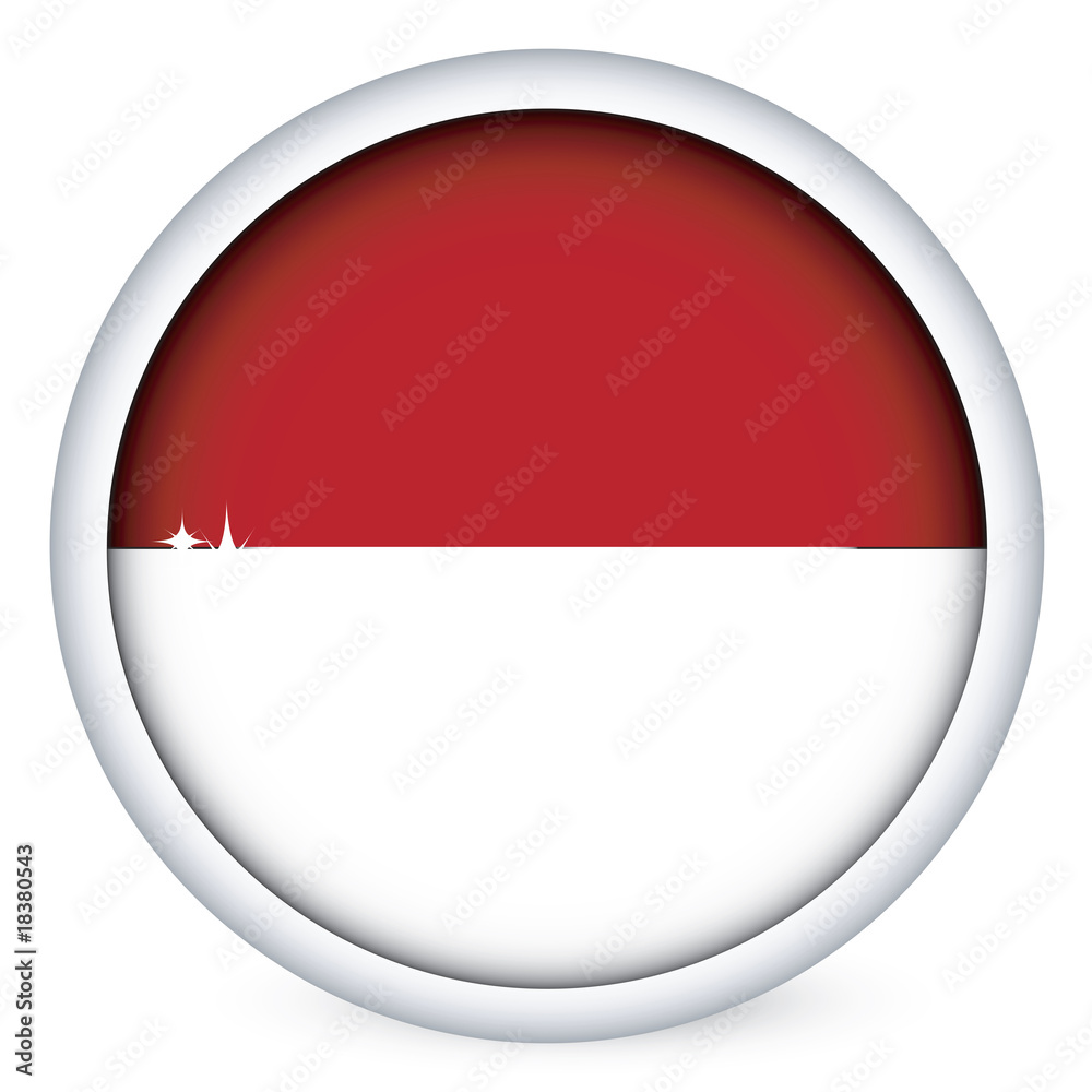Monaco flag button Monaco flag button