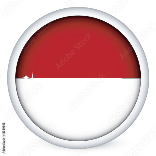 Free Download Monaco flag button - GFXLoad