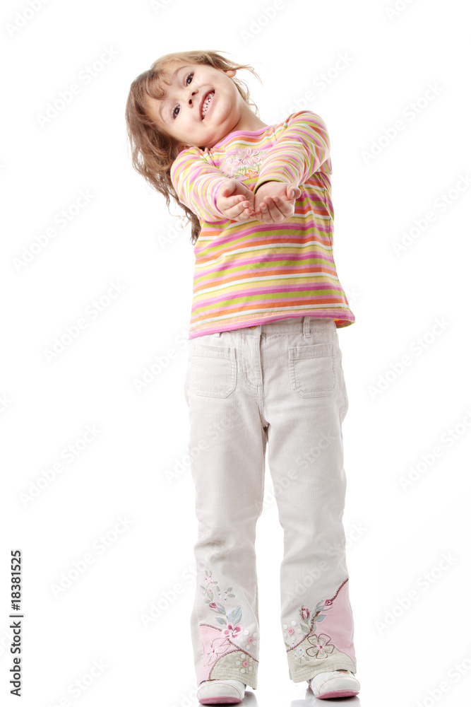 Portrait of a 5 year old girl Portrait of a 5 year old girl