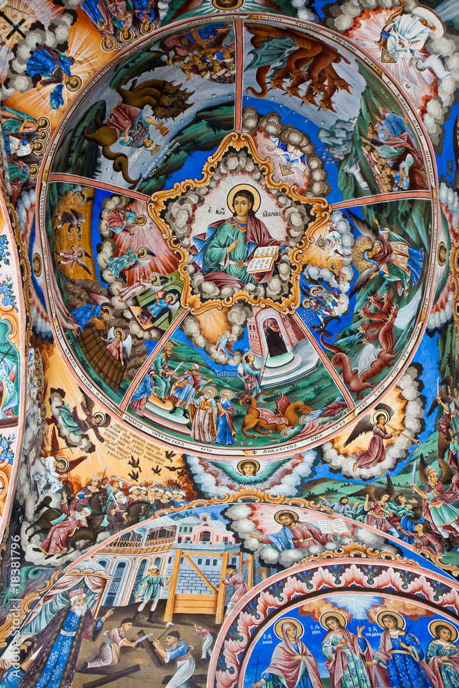 Icon in Rila Monastery