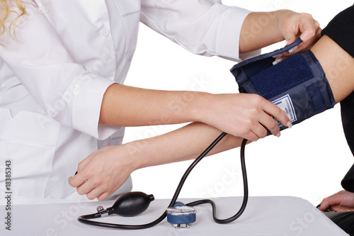 Preparation for blood pressure check-up