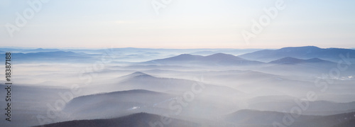 Mist over the mountains