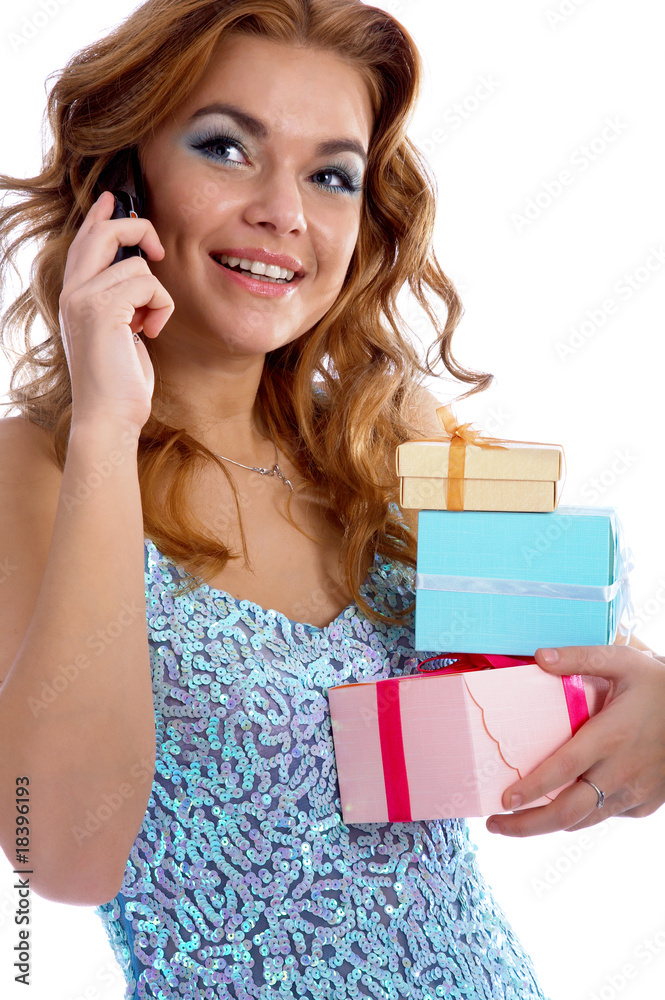model with gifts model with gifts