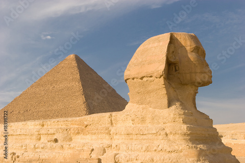 Sphinx in Cairo  Egypt