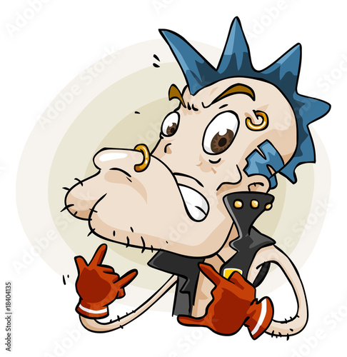 Punk. Cartoon Series