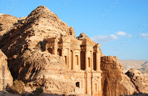 The monastery in Petra