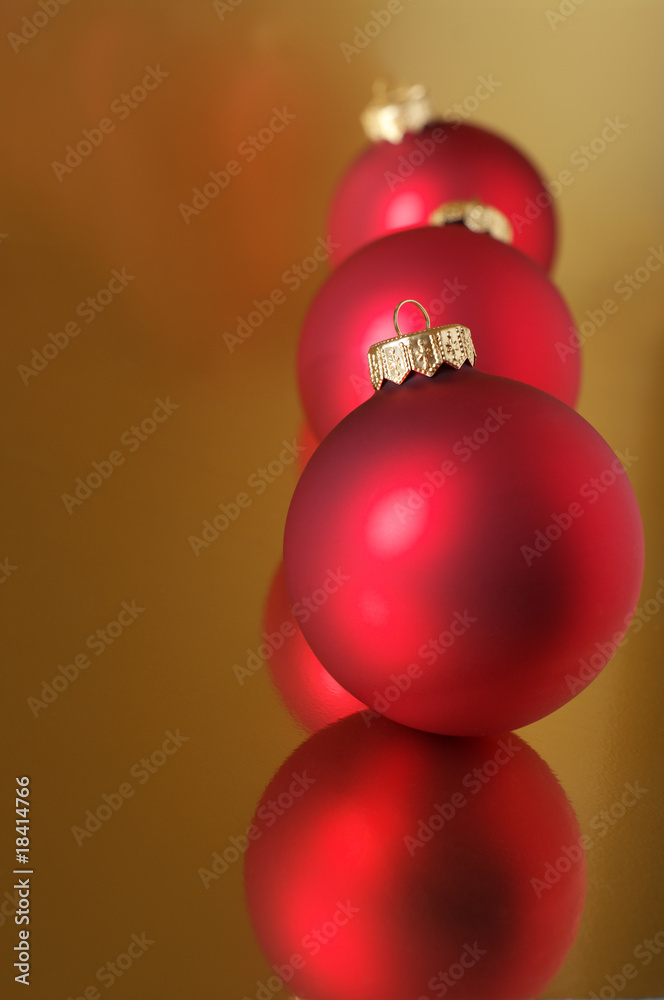Red Christmas decorations Red Christmas decorations