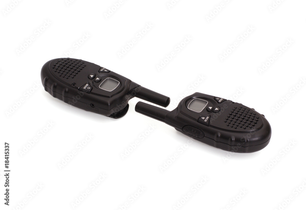 Pair of UHF handsets Pair of UHF handsets