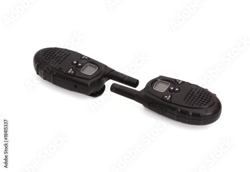 Pair of UHF handsets