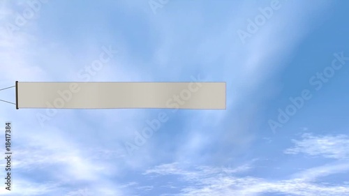 biplane pulling banner