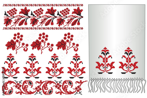 ukrainian folk embroider