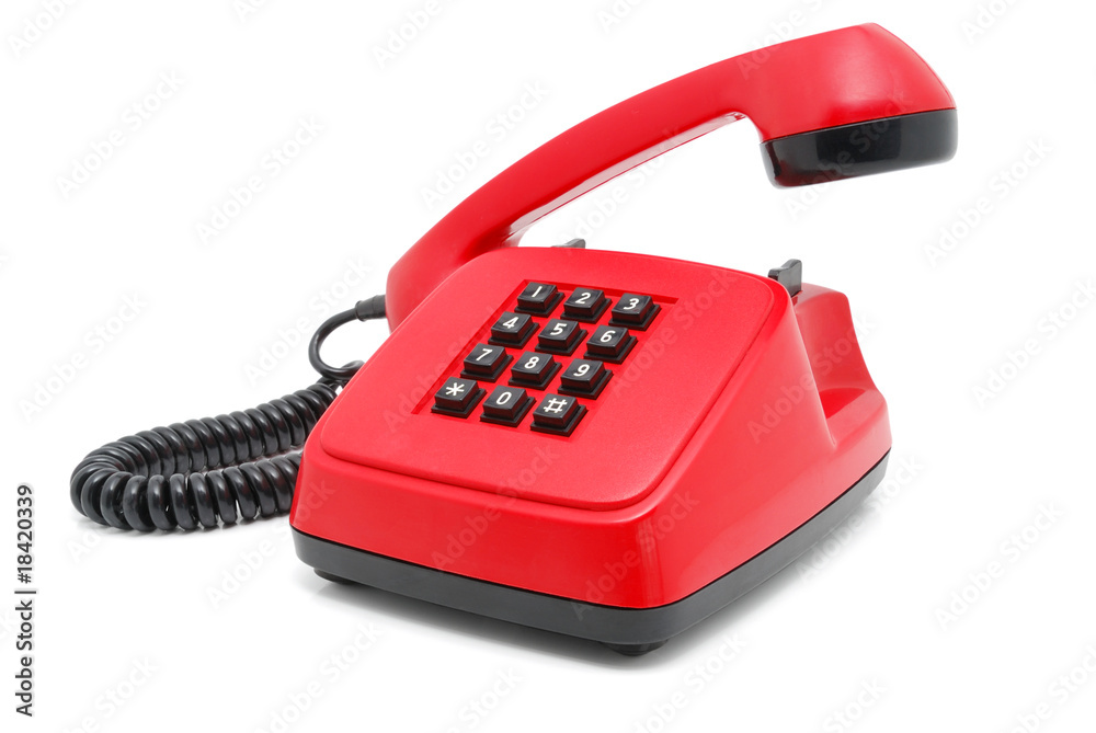 Red telephone set Red telephone set