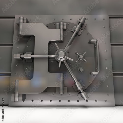 Bank vault photo