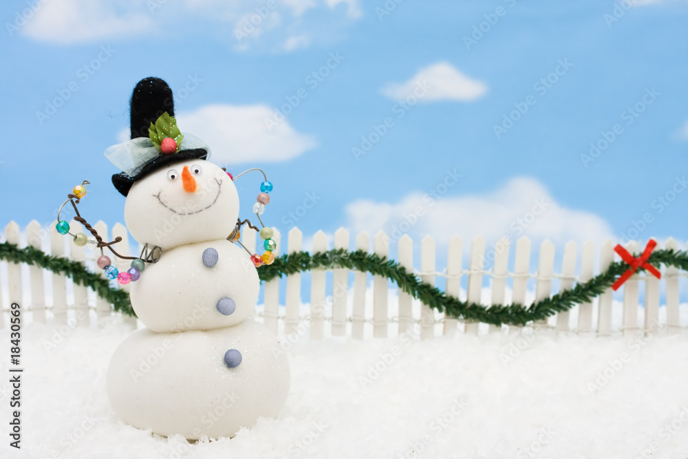 Fototapeta premium Snowman