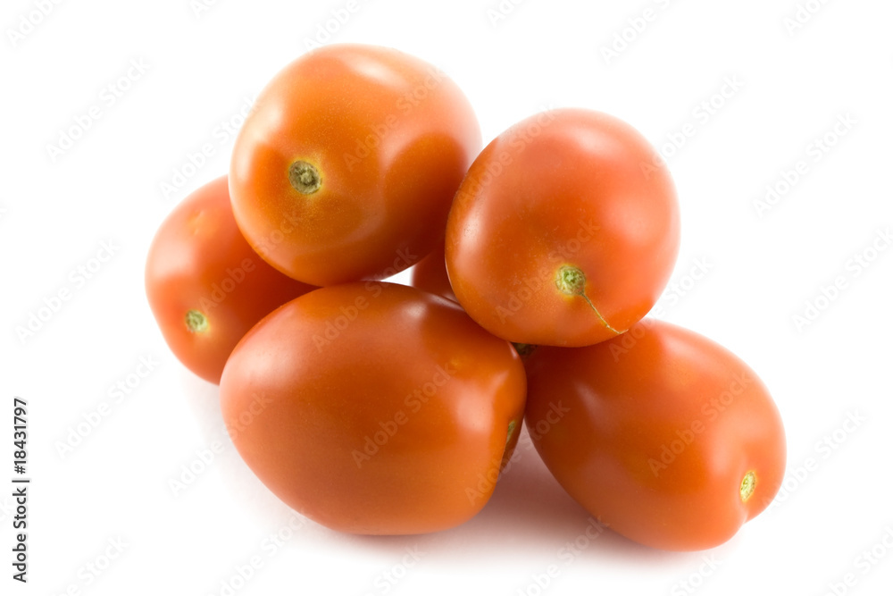 Tomatoes isolated on white Tomatoes isolated on white