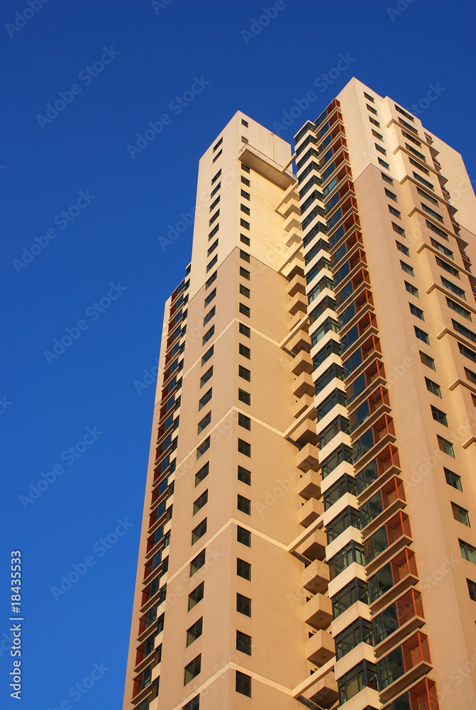 modern apartment buildings under blue sky modern apartment buildings under blue sky