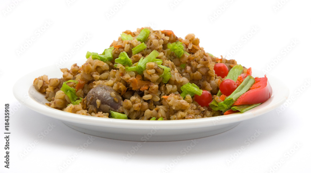 Boiled buckwheat Boiled buckwheat