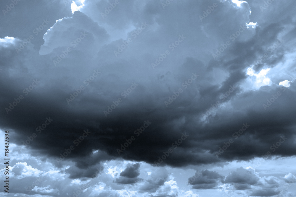 Obraz premium Dark clouds
