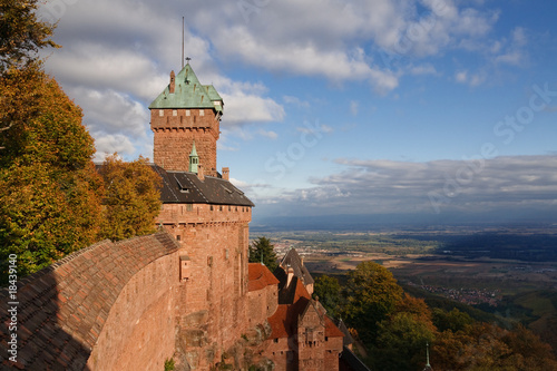 Castle of Haut-Koenigsbourg, Alsace, France photo